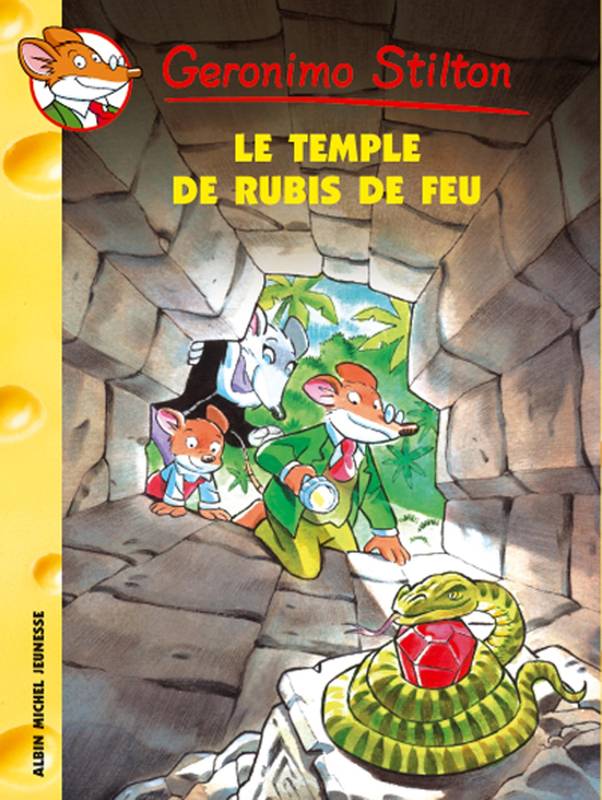 Geronimo Stilton T25 Le Temple du rubis de feu